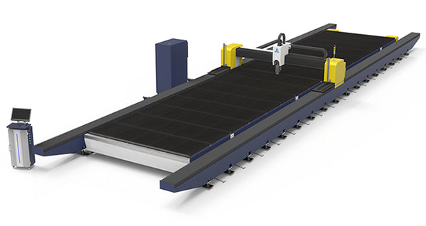 gantry cnc fiber laser cutting machine