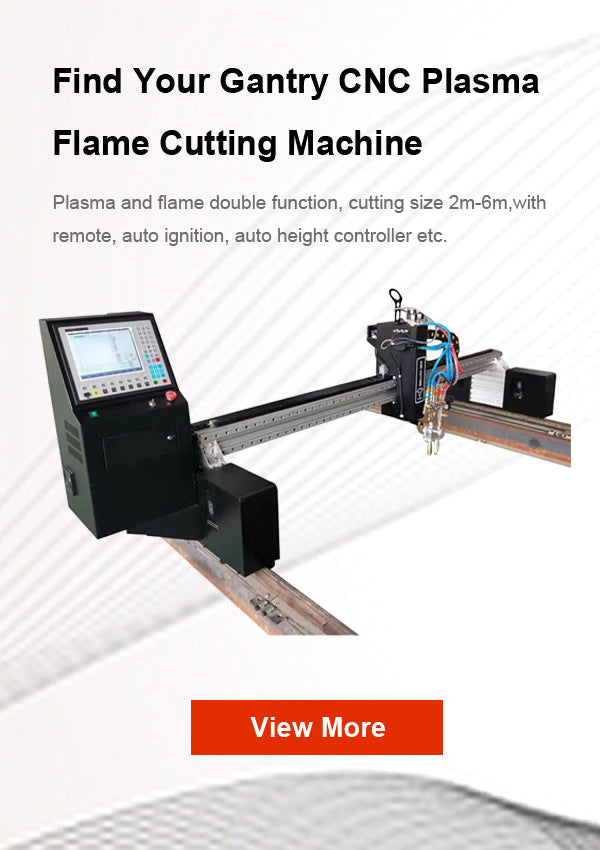 gantry metal plasma cutting machine for ms ss
